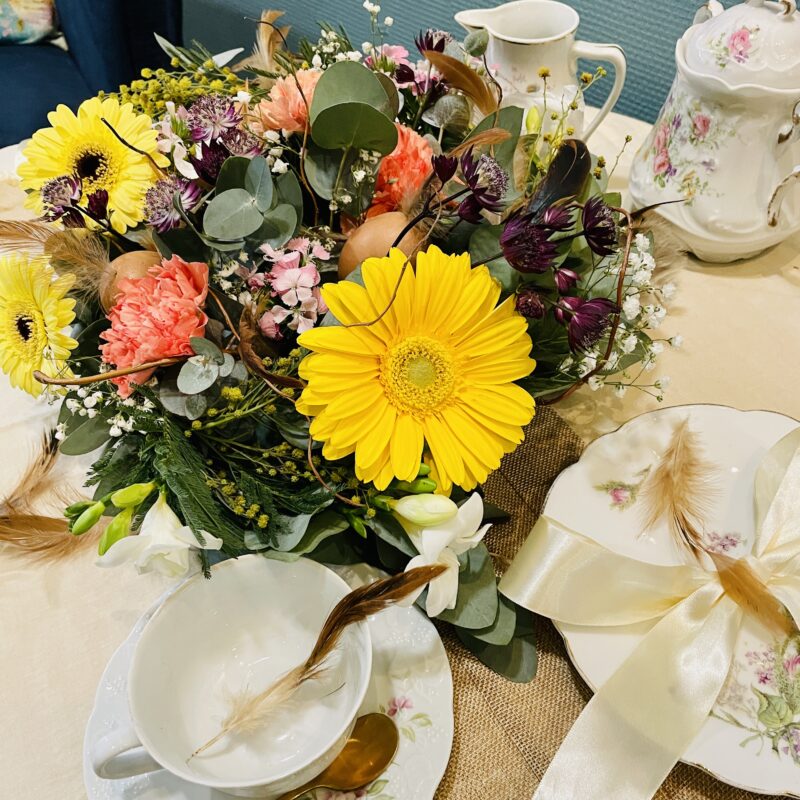 pâques pom violette Gex