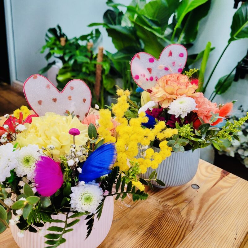 atelier floral pom violette gex